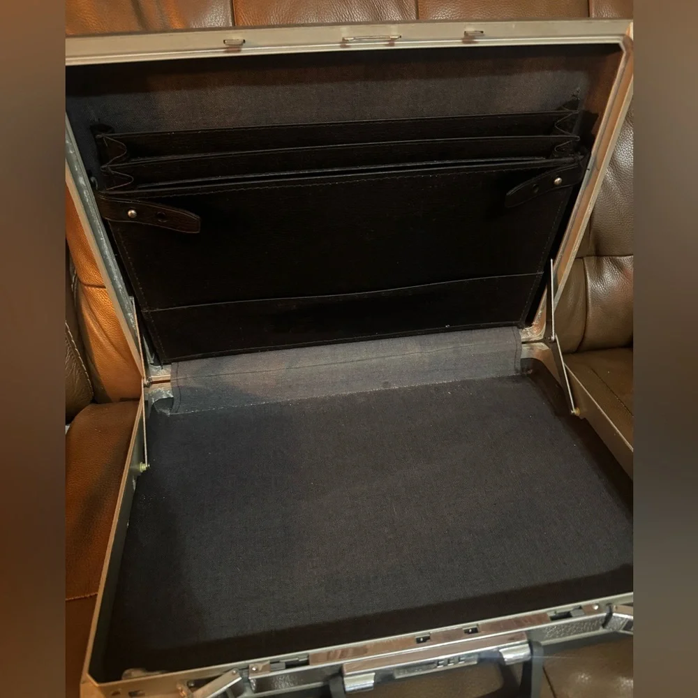 Vintage Samsonite Hard Slim Briefcase with Combination Lock